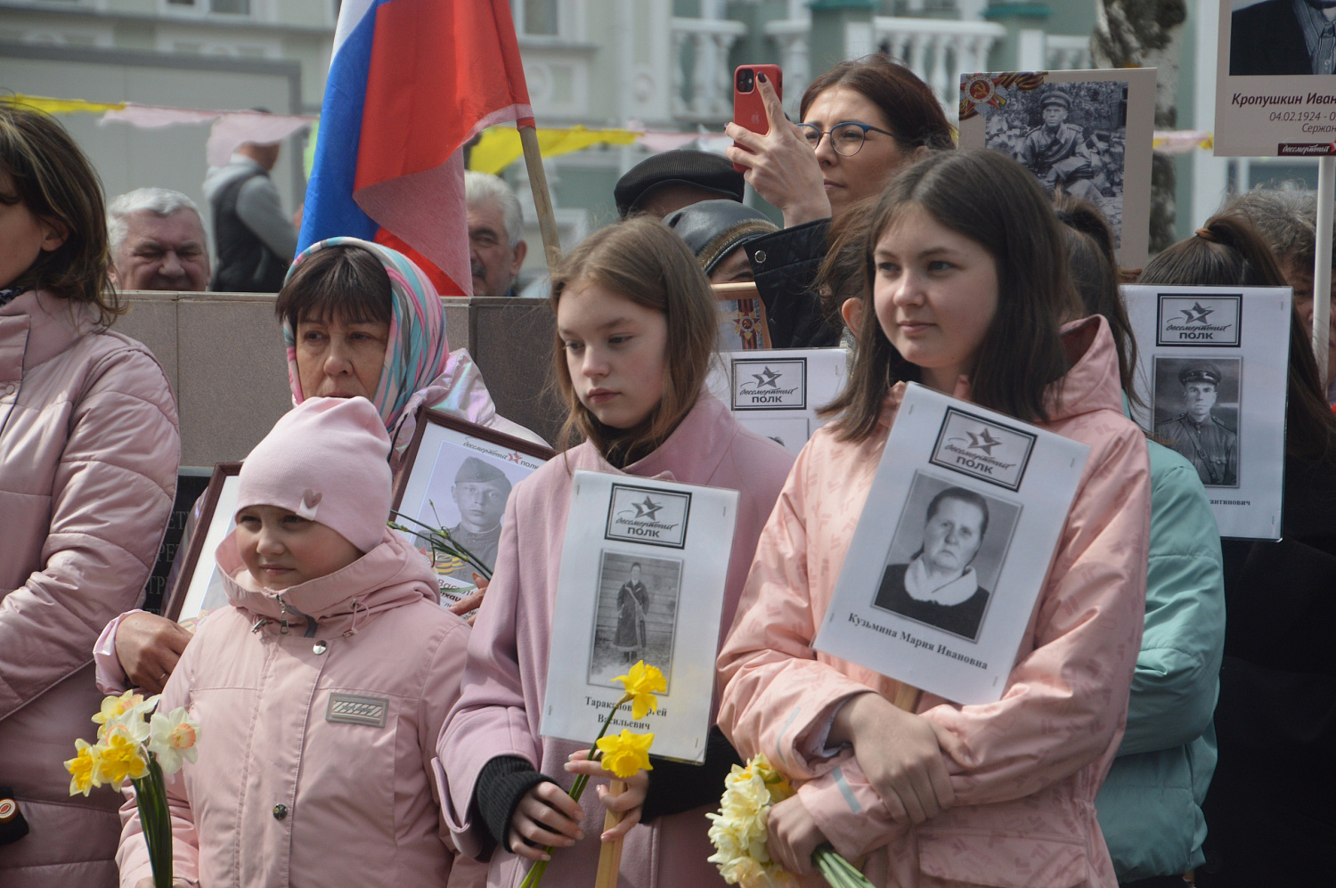 В селе Вятское отметили 77-ю годовщину Великой Победы